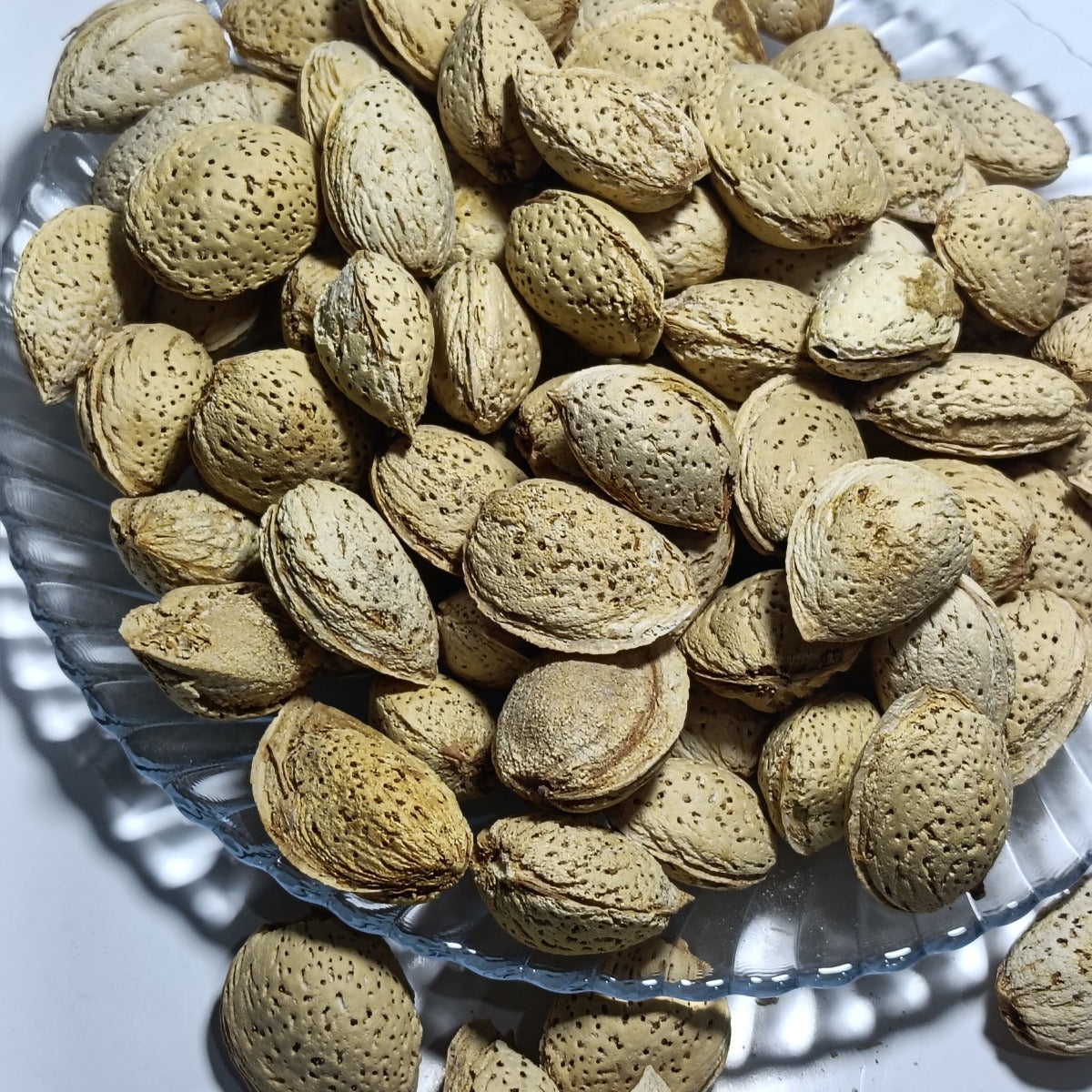 Al-Badar Fresh Kagzi Almonds with Shell (Kagzi Badam)