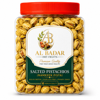 Al-Badar Premium Salted Pistachios (Namkeen Pista)